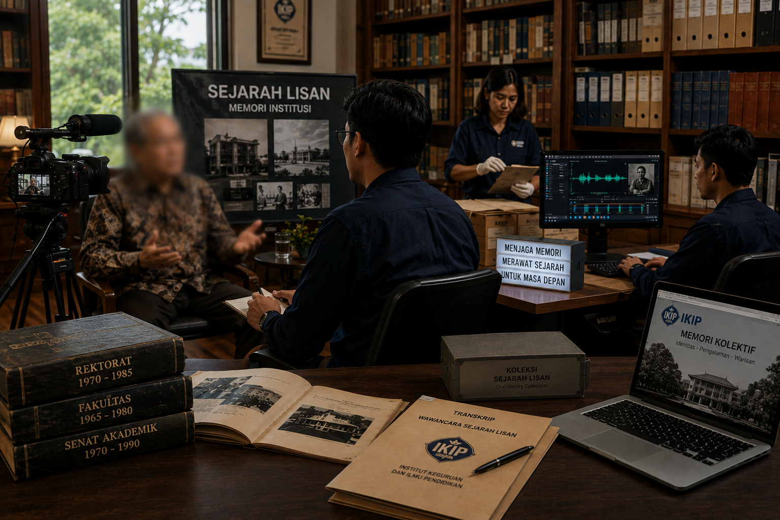 Wawancara Sejarah Lisan Sebagai Upaya Pelestarian Memori Institusi Perguruan Tinggi