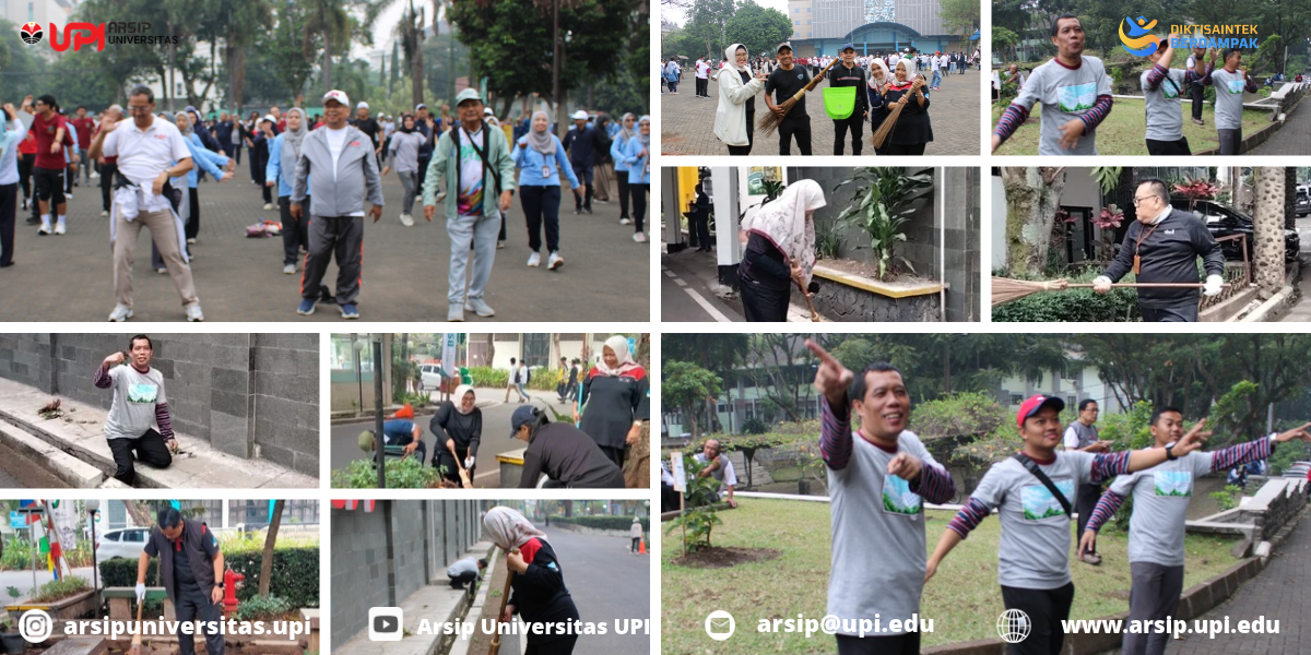 Arsip Universitas Mewujudkan Kegiatan UPI ASIH UPI BERSIH, Dorong Kampus Hijau dan Berkelanjutan