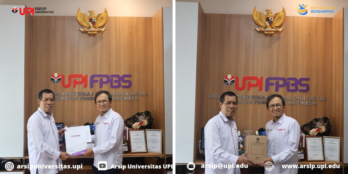 Fakultas Pendidikan Bahasa dan Sastra (FPBS) Serahkan 22 Arsip Vital ke Arsip Universitas, Perkuat Perlindungan Memori Institusi