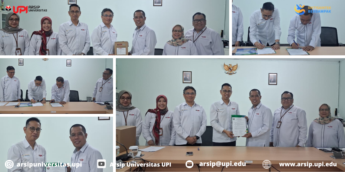 Menjaga Memori Kelembagaan: Fakultas Kedokteran UPI Serahkan Arsip Vital kepada Arsip Universitas