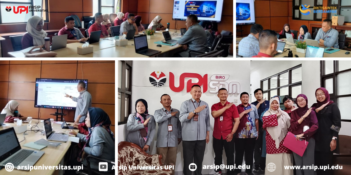 Pembinaan Kearsipan Pada Biro Sumber Daya Manusia Universitas Pendidikan Indonesia
