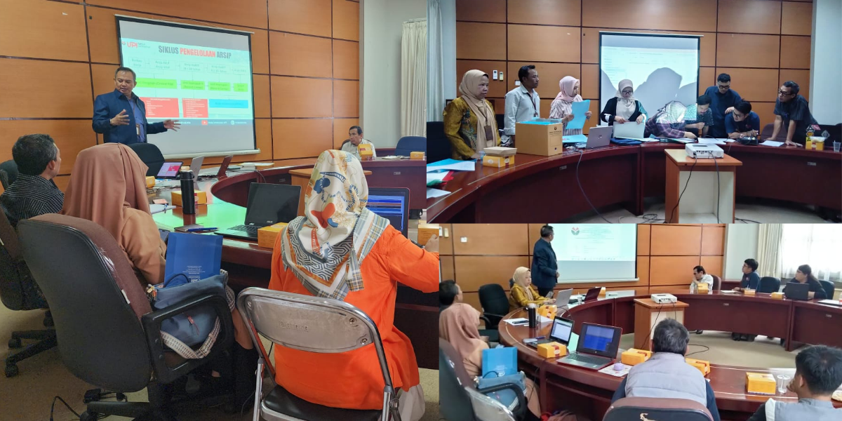 Bimbingan Teknis dan Pendampingan Pengelolaan Arsip di Direktorat Pengembangan Kurikulum, Pembelajaran Digital, Kecerdasan Buatan, dan Metamesta  UPI Tahun 2025