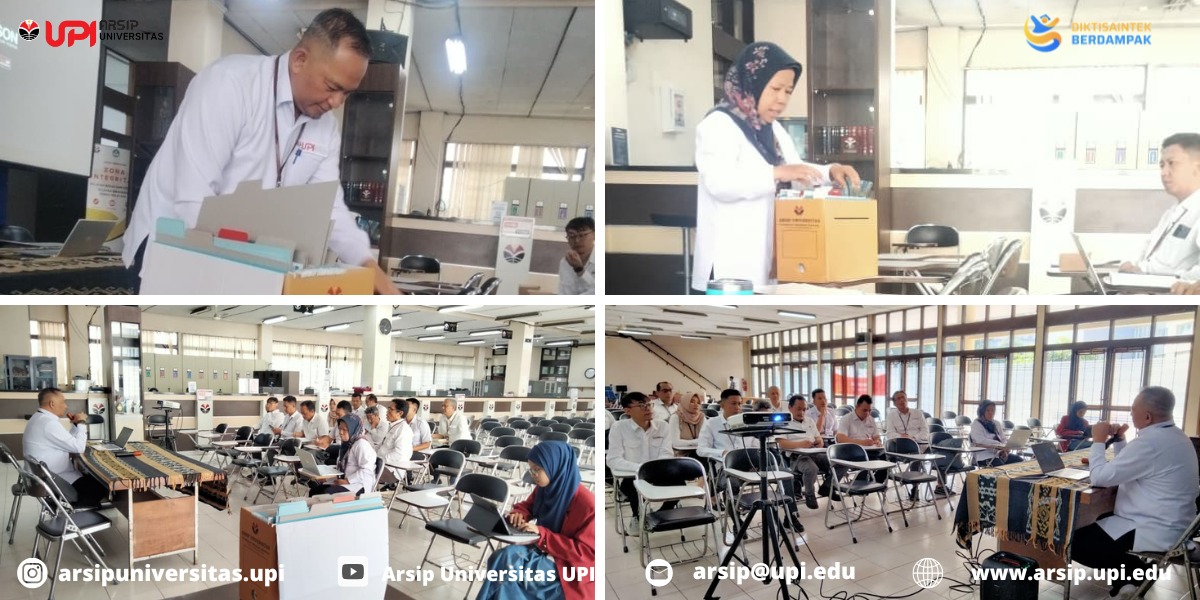 Sibinwas - Artas  Laksanakan Pembinaan Kearsipan melalui Evaluasi Penyelenggaraan Kearsipan Berdasar  Hasil Pengawasan Kearsipan Internal Tahun 2025 di Direktorat Pendidikan
