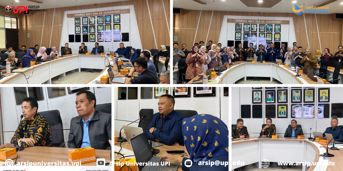 Pengelolaan arsip dan workshop pengisian intrumen kearsipan internal  Di  FPMIPA Universitas Pendidikan Indonesia Tahun 2026