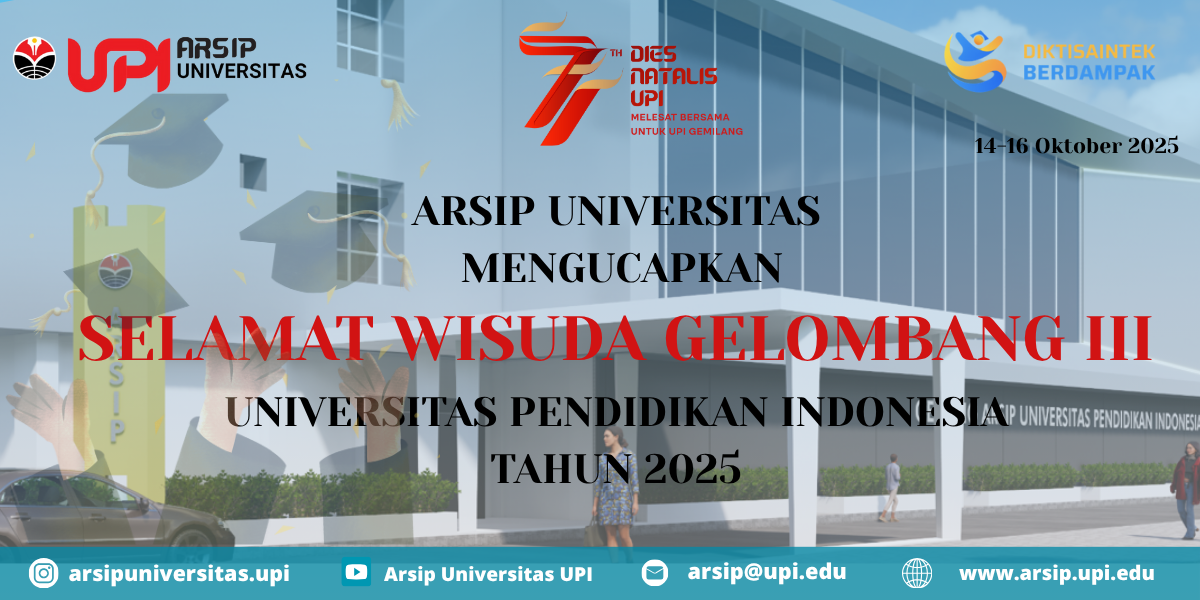 WISUDA GELOMBANG III UNIVERSITAS PENDIDIKAN INDONESIA 2025