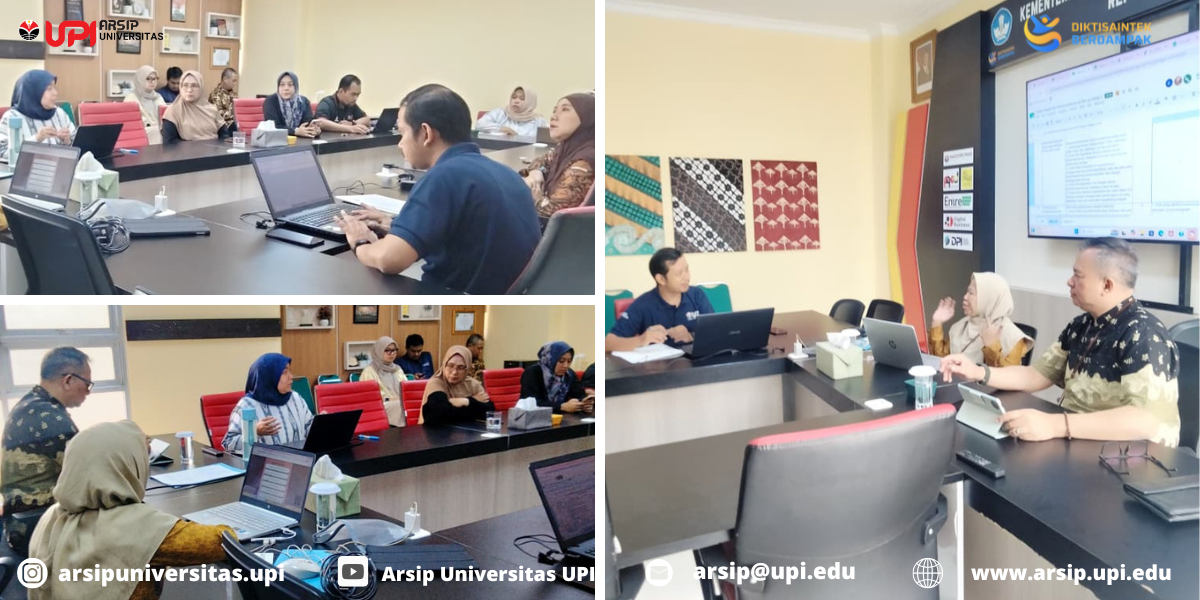Unit Kearsipan II Kampus UPI Tasikmalaya Mulai Pemenuhan Instrumen Pengawasan Kearsipan Internal 2026