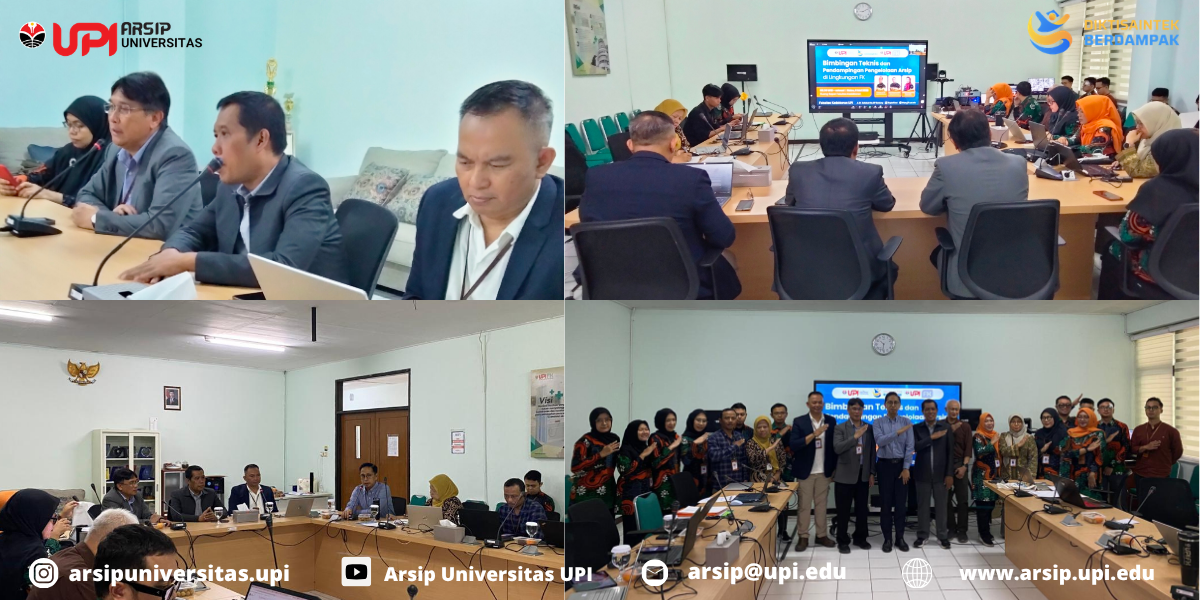 Perkuat Tata Kelola Administrasi, Arsip Universitas  UPI Gelar Bimtek dan Pendampingan Pengelolaan Arsip di Fakultas Kedokteran Universitas Pendidikan Indonesa Tahun 2026