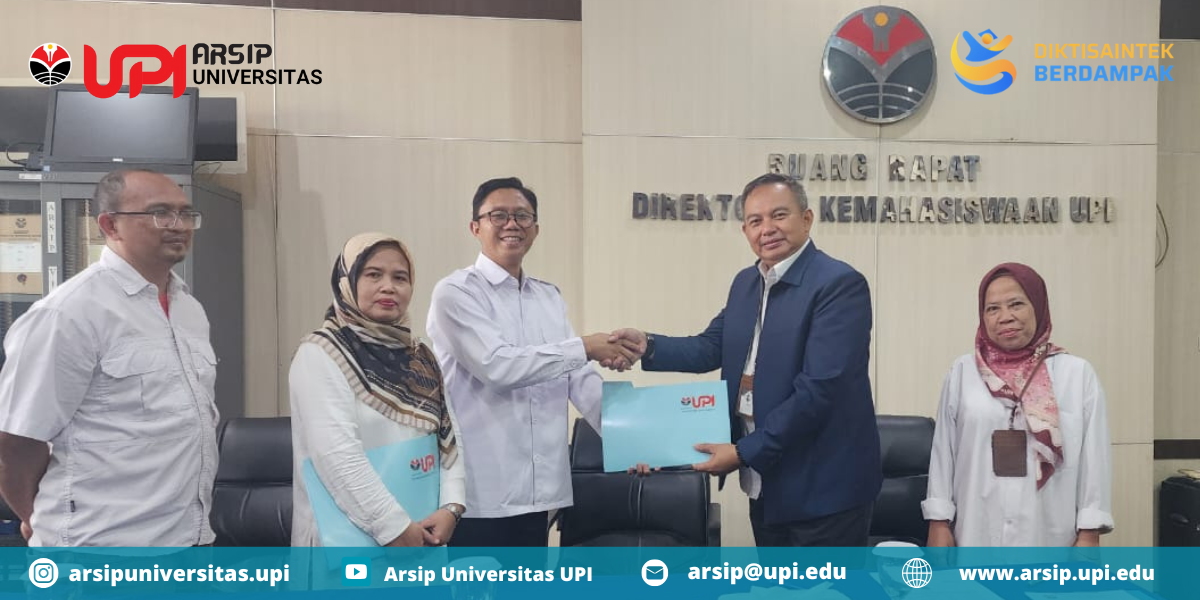 Verifikasi Lapangan Pengawasan Kearsipan Internal UPI Tahun 2025 dI Direktorat Kemahasiswaan