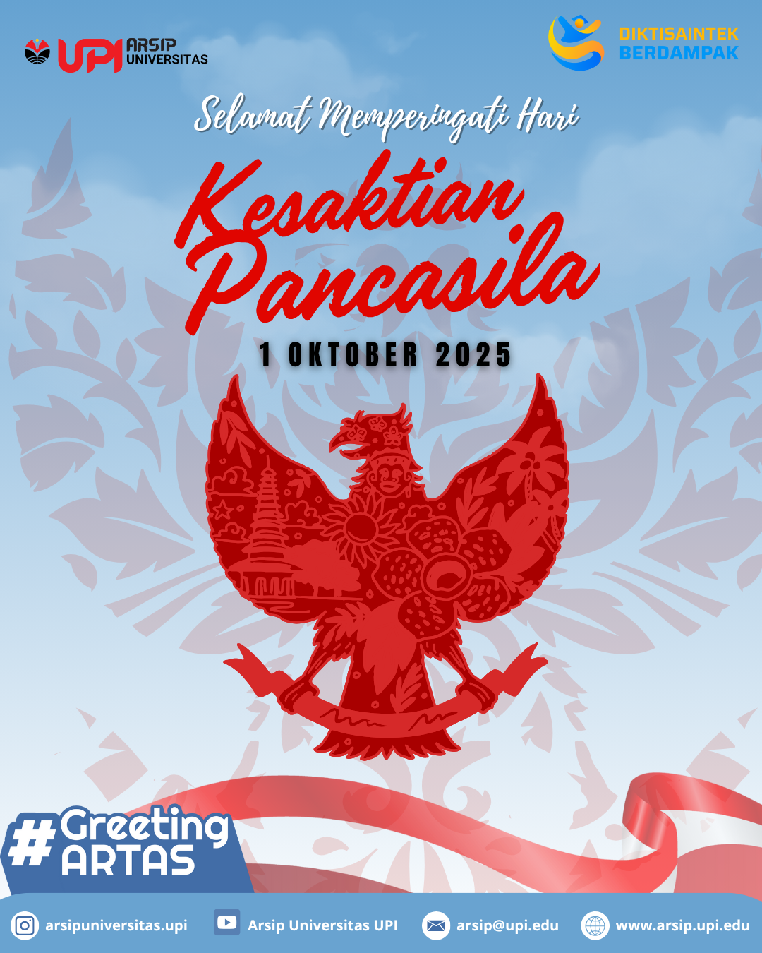 Memperingati Hari Kesaktian Pancasila 1 Oktober 2025