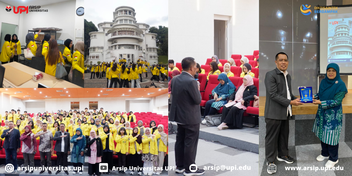 Universitas Pendidikan Indonesia (UPI) menerima kunjungan mahasiswa Program Studi Manajemen Rekod dan Arsip Universitas Indonesia (UI)