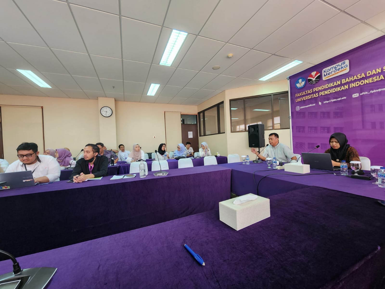 Pembinaan kearsipan di FPBS tahun 2023