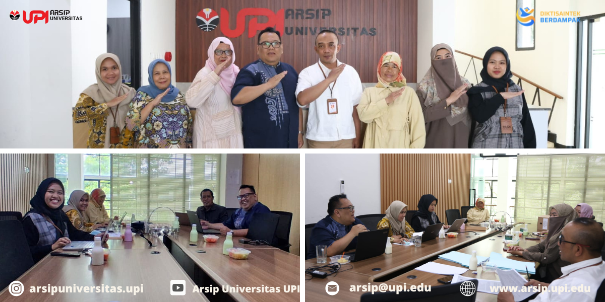 Universitas Pendidikan Indonesia Kampus Daerah Di Sumedang Jalani Penilaian dan Verifikasi Arsip Statis Di Arsip universitas