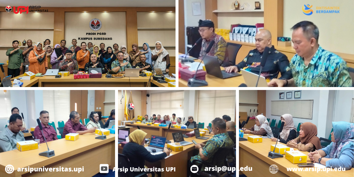 Arsip Universitas Gelar Bimtek dan Workshop Pemenuhan Instrumen Pengawasan Kearsipan Internal Tahun 2026  UPI Kampus Di Sumedang