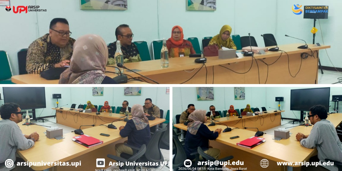Arsip Universitas UPI Lakukan Monitoring Arsip Usul Musnah dan Arsip Usul Permanen Fakultas Kedokteran