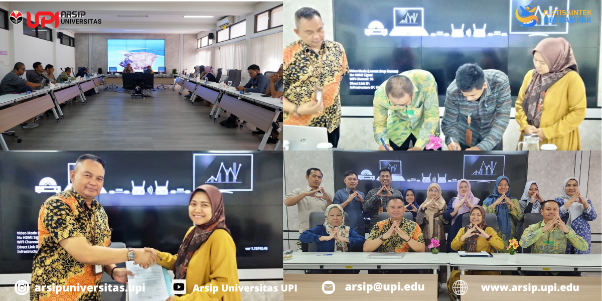 Verifikasi Lapangan Pengawasan Kearsipan Internal UPI Tahun 2025 pada Kampus UPI di Purwakarta