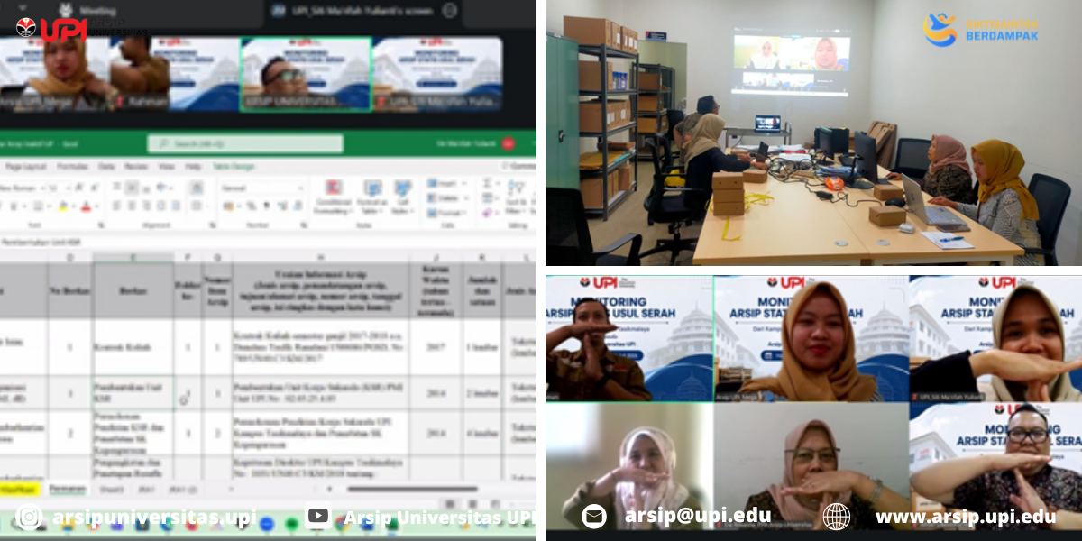 Komitmen Arsip Universitas UPI Menjaga Memori Institusi Melalui Monitoring Arsip Statis Usul Serah Permanen dari Kampus UPI di Tasikmalaya
