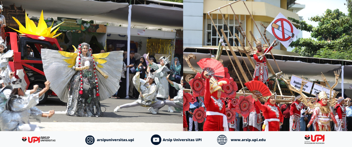 Kemeriahan Karnaval Dies Natalis ke-70 UPI: Merayakan Kreativitas dan Persatuan Setiap Unit!