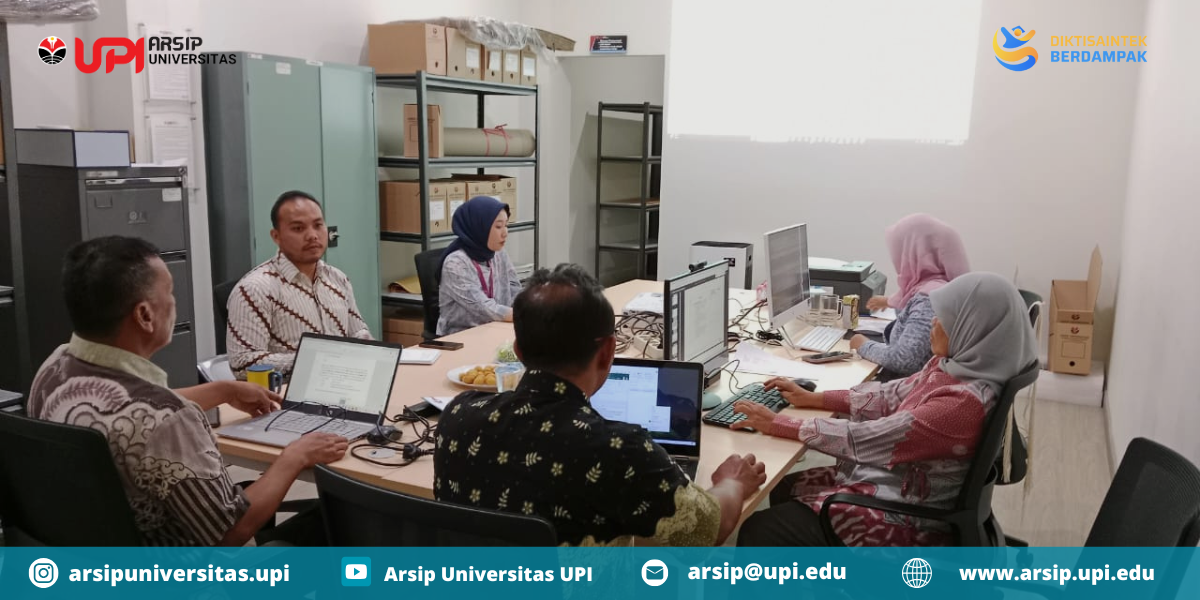 RAPAT VERIFIKASI DAN PENILAIAN ARSIP STATIS FAKULTAS PENDIDIKAN BAHASA DAN SASTRA (FPBS) UNIVERSITAS PENDIDIKAN INDONESIA (UPI)