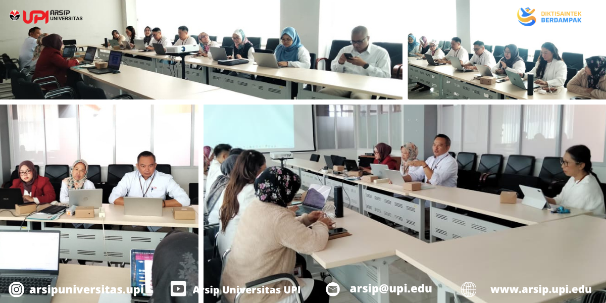 Evaluasi  penyelenggaraan   kearsipan  dan  hasil  pengawasan  kearsipan  internal  di  direktorat  kemitraan  dan  urusan Internasioal  (DKUI)  UPI  tahun  2026