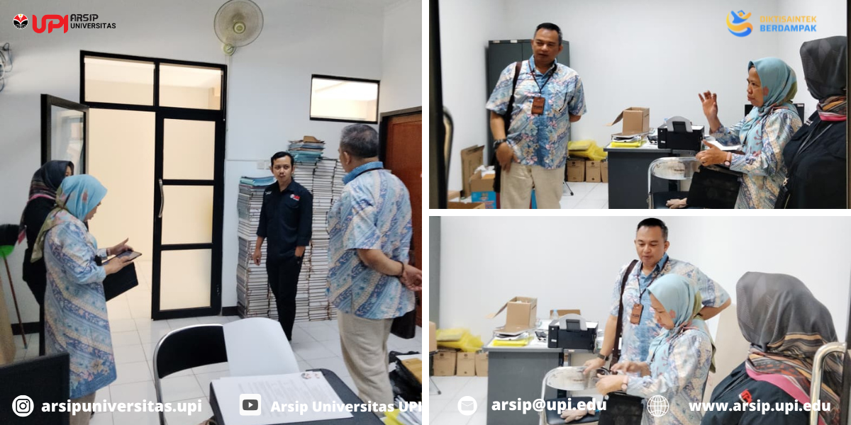 Arsip Universitas UPI Evaluasi Hasil Pembinaan Kearsipan di Kampus UPI Tasikmalaya