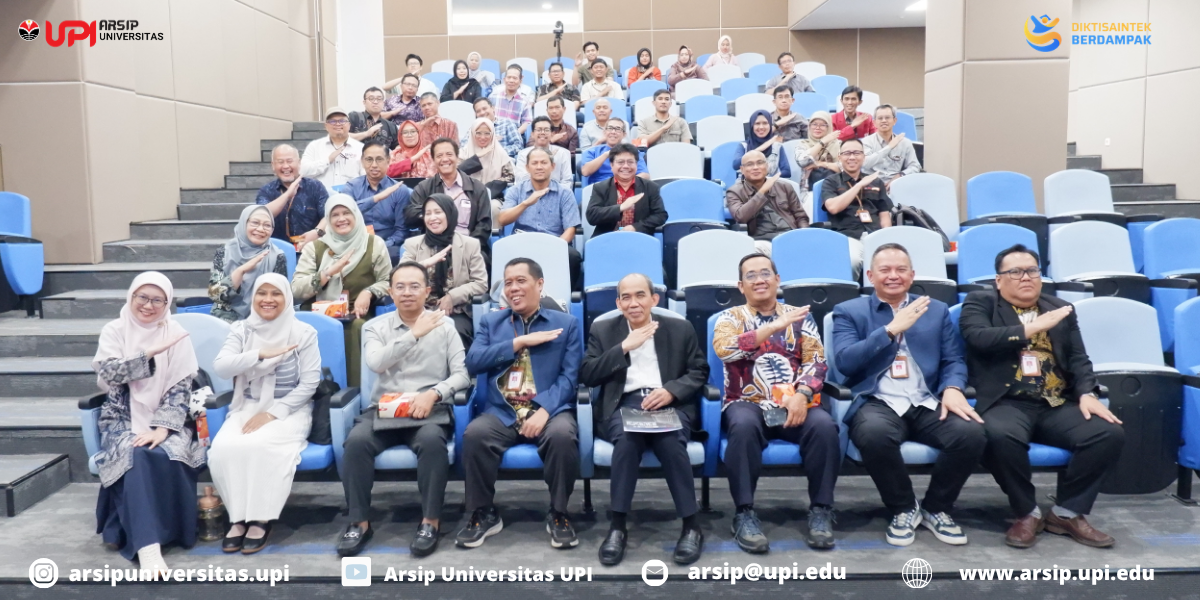 Arsip Universitas Pendidikan Indonesia Gelar Rapat Koordinasi Pengawasan Kearsipan Internal
