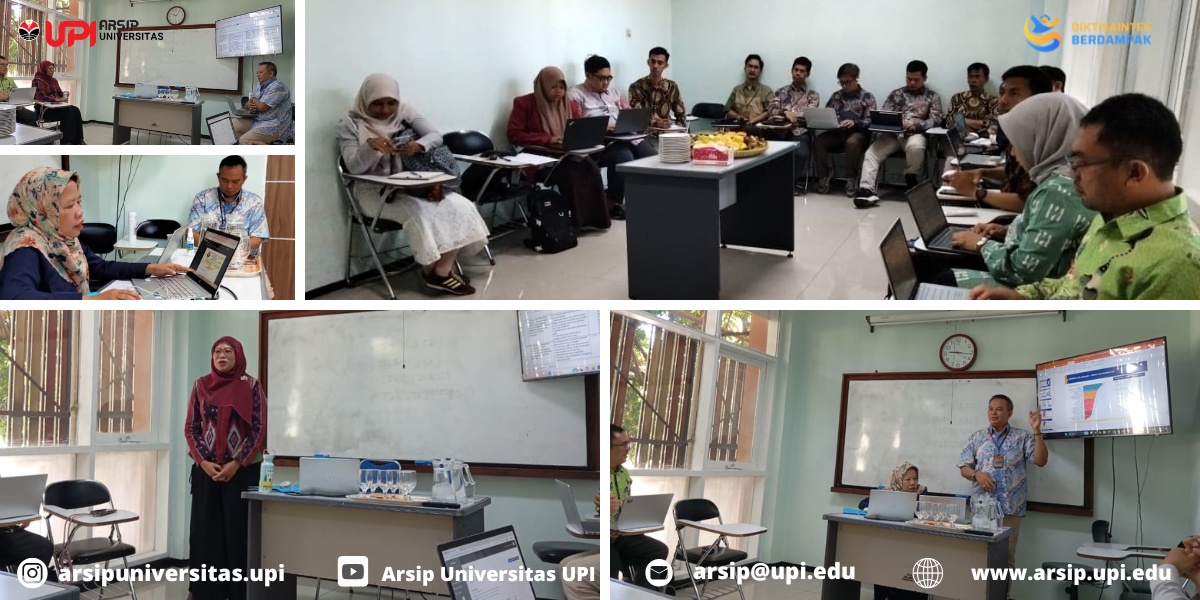 Penyelenggaraan Evaluasi Kearsipan serta Workshop Pengisian Mandiri dan Pemenuhan Bukti Dukung Pengawasan Kearsipan Internal Tahun 2026 di Balai Bahasa UPI