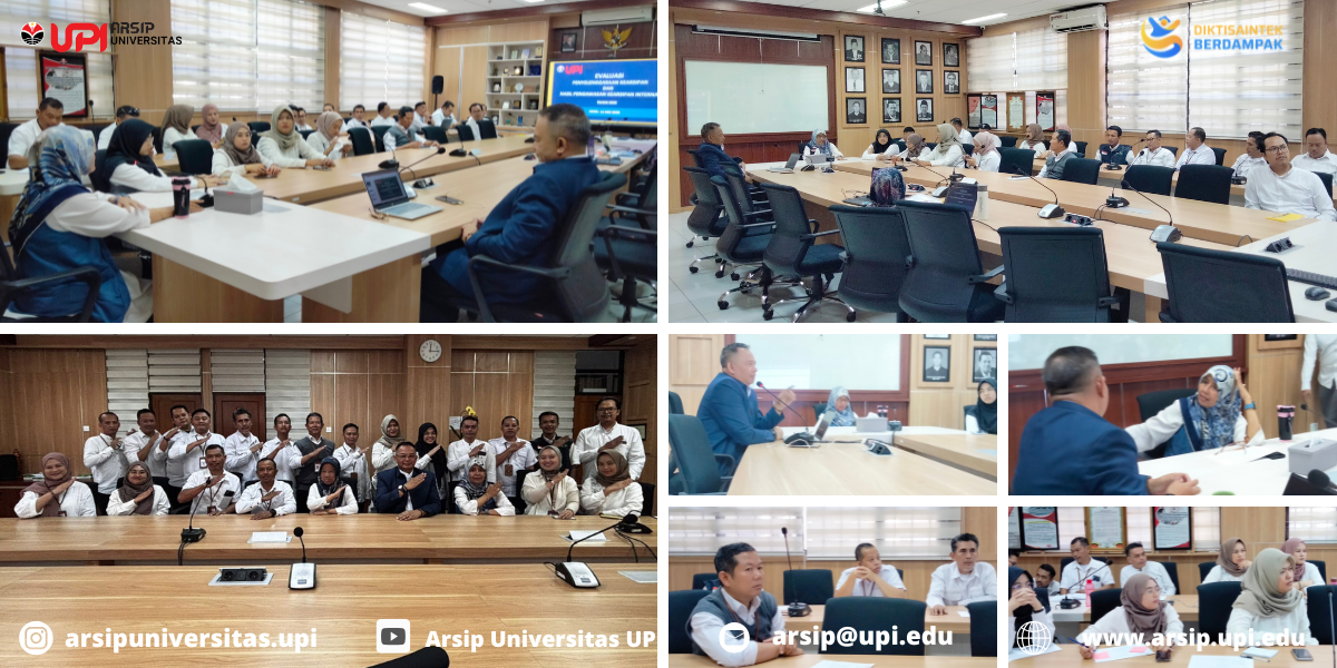 Evaluasi Penyelenggaraan Kearsipan Dan  Hasil Pengawasan Kearsipan  Internal di Fakultas Pendidikan Ilmu Pengetahuan Sosial Universitas Pendidikan Indonesia Tahun `2026