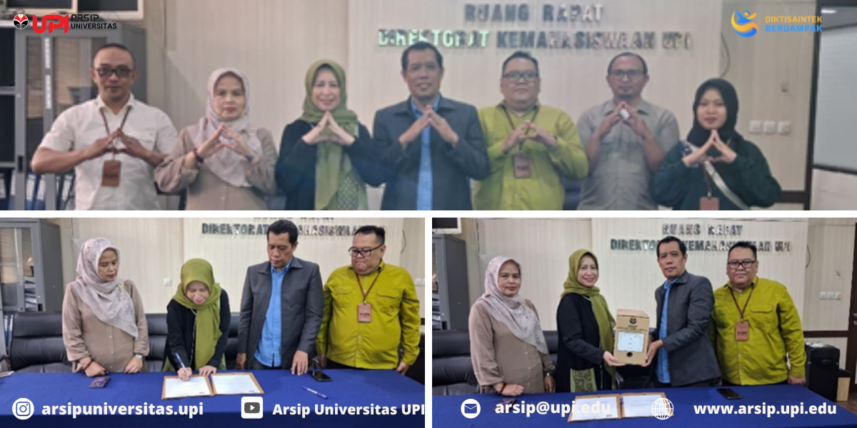 ARSIP UNIVERSITAS MELAKSANAKAN KEGIATAN SERAH TERIMA ARSIP STATIS DARI DIREKTORAT KEMAHASISWAAN DAN ALUMNI 2026