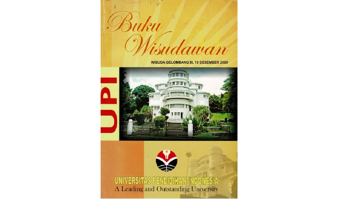 Buku Wisudawan Universitas Pendidikan Indonesia PGSD Kampus Daerah Dan SPs.