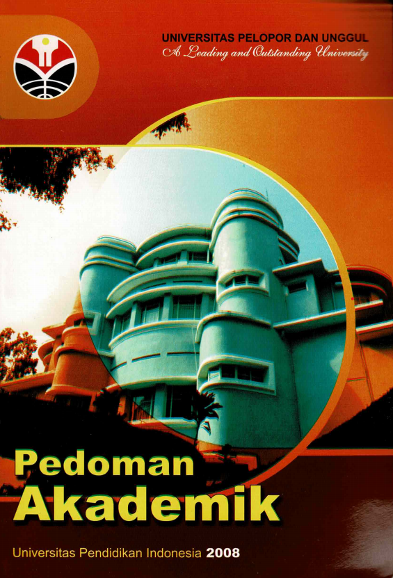 Buku Pedoman Akademik Universitas Pendidikan Indonesia, Departemen Pendidikan Nasional Tahun 2008